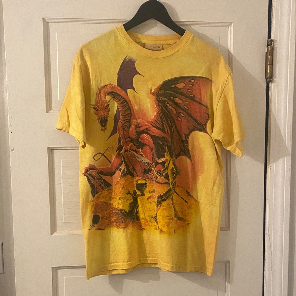 Vintage Y2K The Mountain Dragon Graphic Tee